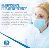Dynarex Procedure Face Mask w/ Ear Loop