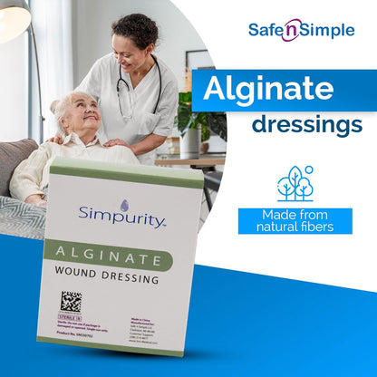 Safe N Simple Simpurity Calcium Alginate Wound Dressing