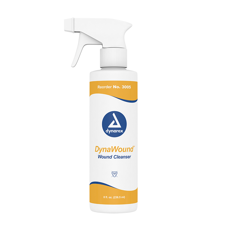 Dynarex DynaWound Wound Cleanser Spray, 8 oz., 24bot/cs (24 Count)