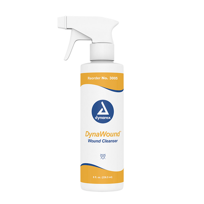 Dynarex DynaWound Wound Cleanser Spray, 8 oz., 24bot/cs (24 Count)