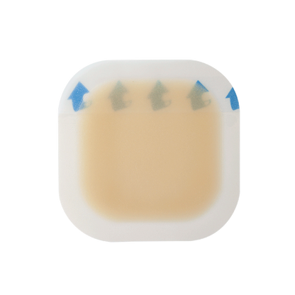 Dynarex DynaDerm - Hydrocolloid Dressing - Thin, 4" x 4", 10ea/bx, 12bxs/cs (120 Count)