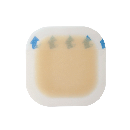 Dynarex DynaDerm - Hydrocolloid Dressing - Thin, 4" x 4", 10ea/bx, 12bxs/cs (120 Count)