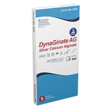 Dynarex DynaGinate AG - Silver Calcium Alginate Dressing, 4" x 8", 5ea/bx, 10bxs/cs (50 Count)