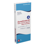 Dynarex DynaGinate AG - Silver Calcium Alginate Rope Dressing, 1/4" x 12"- 5ea/bx, 10bxs/cs (50 Count)