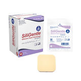 Dynarex SiliGentle - Non-Adhesive Silicone Foam Dressing, 10ea/bx, 12bxs/cs (120 Count)