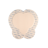 Dynarex SiliGentle - Silicone Bordered Foam Dressing, Heel - 5ea/bx, 12bxs/cs (60 Count)