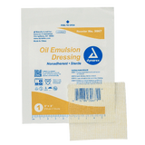 Dynarex Oil Emulsion Dressing, 3" x 3", 50ea/bx 4bxs/cs (100 Count)