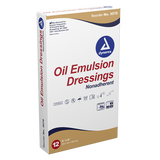 Dynarex Oil Emulsion Dressing, 5" x 9", 12ea/bx 6bxs/cs (72 Count)