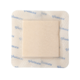 Dynarex SiliGentle AG - Silver Silicone Bordered Foam Dressing, 10ea/bx, 5bxs/cs (50 Count)
