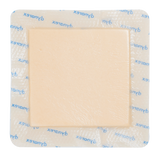 Dynarex SiliGentle AG - Silver Silicone Bordered Foam Dressing, 10ea/bx, 5bxs/cs (50 Count)