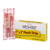 1" x 3" Plastic Strip Bandages Unitized