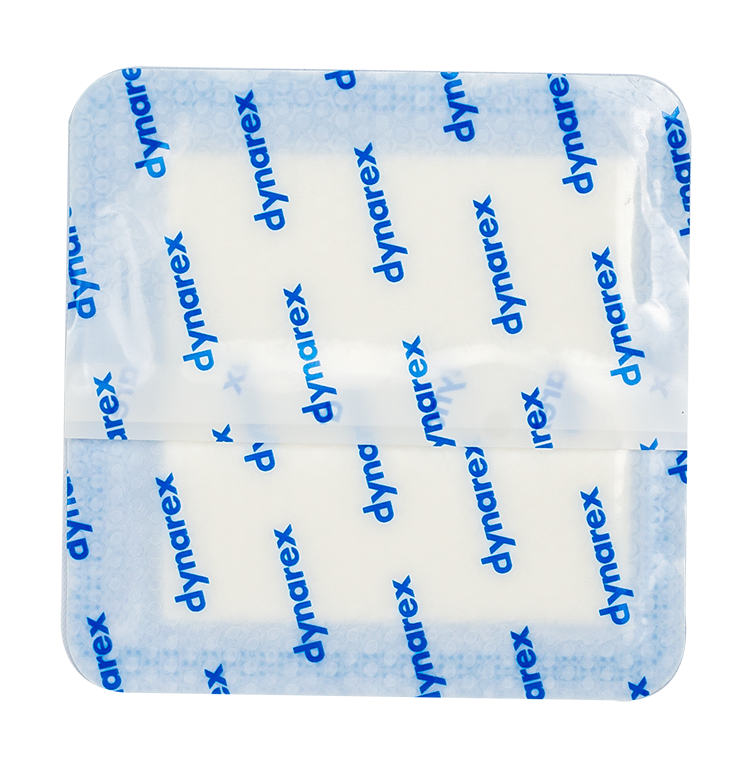 Dynarex DynaSorb - Super Absorbent Dressing, Self-Adhering, 10ea/bx, 12bxs/cs (120 Count)