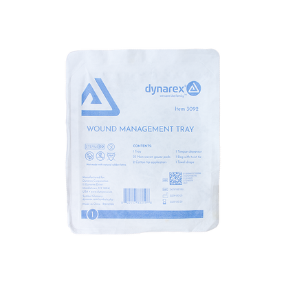 Dynarex Wound Management Tray (20 Count)