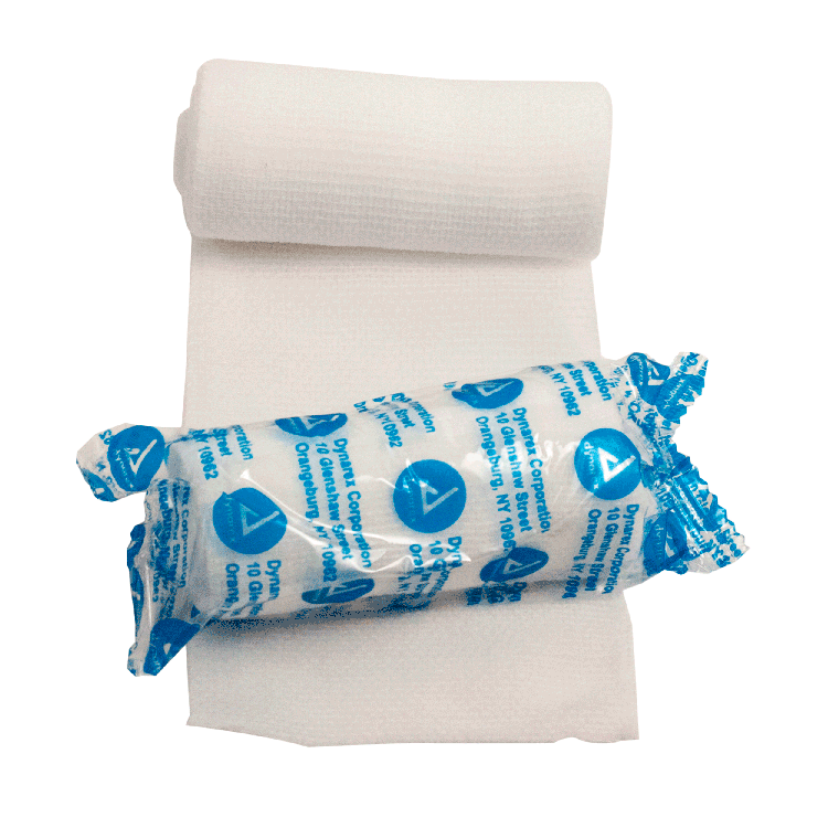 Dynarex Stretch Gauze Bandage, 500roll/case (500 Count)