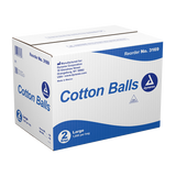 Dynarex Cotton Ball, Large, 1000ea/bg, 2bgs/cs (2000 Count)