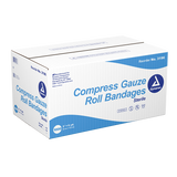 Dynarex Compress Gauze Roll Bandage, 2" x 6 yd, 1000ea/cs (1000 Count)