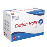 Dynarex Cotton Rolls, #2 - Medium, 2000ea/bx 10bxs/cs (20000 Count)
