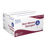 Dynarex Non-Woven Sponge, 3" x 3" 4 Ply   200ea/bx, 20bxs/cs (4000 Count)