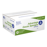Dynarex Advantage Surgical Sponges, 3" x 3" 12Ply 200ea/bx, 20bxs/cs (4000 Count)