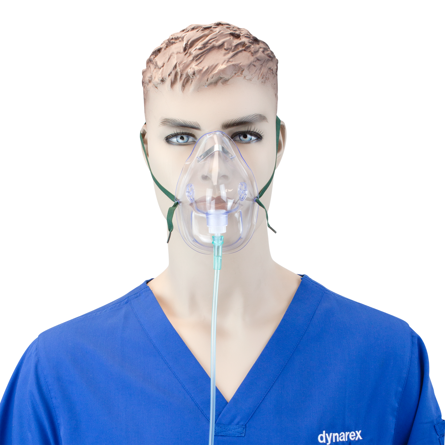 Dynarex Resp-O2 Medium-Concentration Elongated Masks (50 Count)