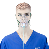 Dynarex Resp-O2 Medium-Concentration Elongated Masks (50 Count)