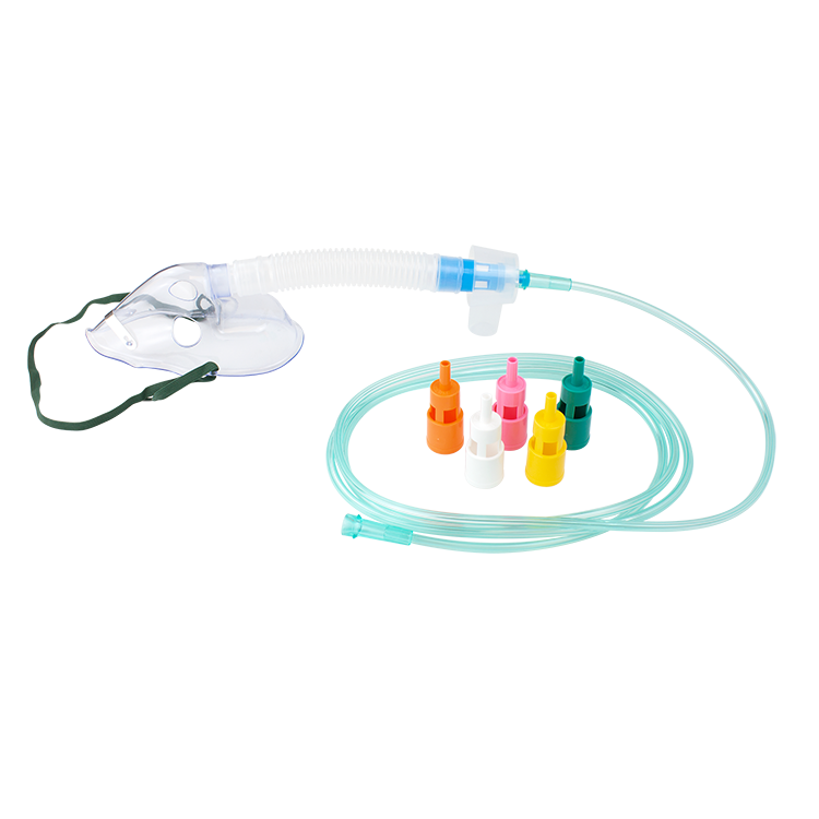 Dynarex Resp-O2 Venturi Select A Vent Elongated Mask (50 Count)