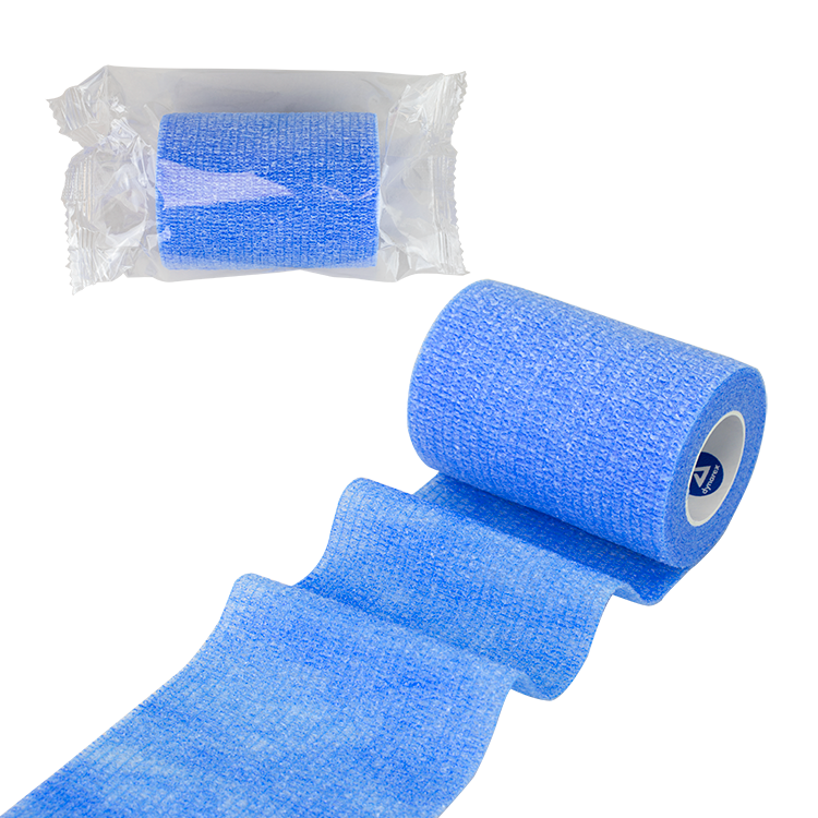 Dynarex Sensi Wrap, Self-Adherent Wrap - Latex Free, 1" x 5 yds, 30ea/cs (30 Count)