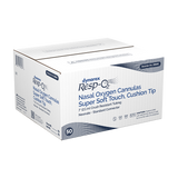 Dynarex Resp-O2 Nasal Oxygen Cannula, Super Soft Touch w/ Cushion Tips (50 Count)
