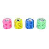 Dynarex Sensi Wrap, Self-Adherent - Latex Free, Assorted – Kids Pack