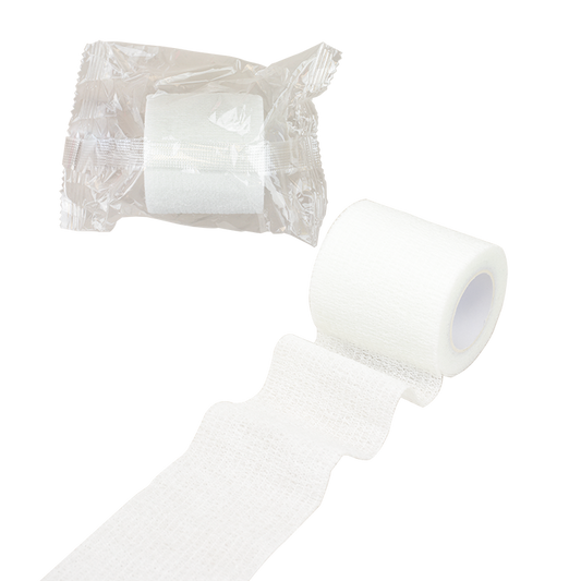 Dynarex Sensi Wrap, Self-Adherent Wrap - Latex Free, White