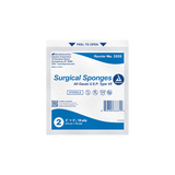 Dynarex Surgical Gauze Sponge - Sterile 2's, 3" x 3" 12 Ply - 25ea/bx, 48bxs/cs (1200 Count)