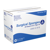 Dynarex Surgical Gauze Sponge - Sterile 2's, 4" x 4" - 25ea/bx, 24bxs/cs (600 Count)