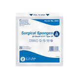 Dynarex Surgical Gauze Sponge - Sterile 2's, 4" x 4" - 25ea/bx, 24bxs/cs (600 Count)