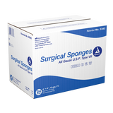 Dynarex Surgical Gauze Sponge - Sterile 2's, 4" x 4" - 25ea/bx, 24bxs/cs (600 Count)