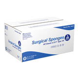 Dynarex Surgical Gauze Sponge - Sterile 2's, 8" x 4" 12 Ply, 25ea/bx, 20bxs/cs (500 Count)