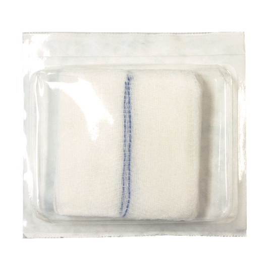 Dynarex X-Ray Detectable Surgical Gauze Sponge - Sterile, 4" x 4", 10ea/bx, 128bxs/cs (1280 Count)