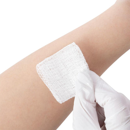 Dynarex Gauze Pad - Sterile 1's, 2" x 2" 12 Ply - 25ea/bx, 28bxs/cs (700 Count)