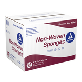 Dynarex Non-Woven Sponge - Sterile 2's, 4" x 4" 4 Ply, 25ea/bx, 24bxs/cs (600 Count)