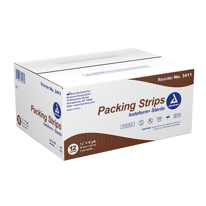 Dynarex Packing Strips Iodoform - Sterile, 12ea/cs (12 Count)