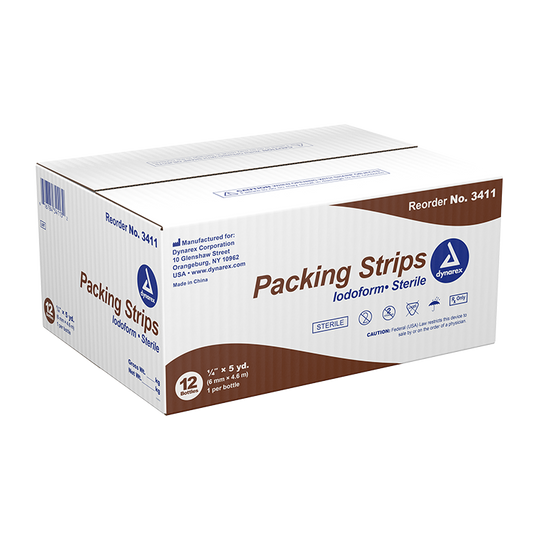 Dynarex Packing Strips Iodoform - Sterile, 12ea/cs (12 Count)