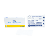 Dynarex Non-Adherent Pads - Sterile 4/Unit, 2" x 3" - 4ea/bx, 100bxs/cs (400 Count)