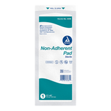 Dynarex Non-Adherent Pads - Sterile, 3" x 8", 50ea/bx, 12bxs/cs (600 Count)