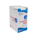Dynarex Combine Pads 1/pouch - Sterile, 5" x 9" - 20ea/bx, 20bxs/cs (400 Count)