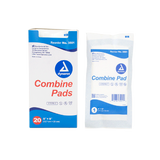 Dynarex Combine Pads 1/pouch - Sterile, 5" x 9" - 20ea/bx, 20bxs/cs (400 Count)
