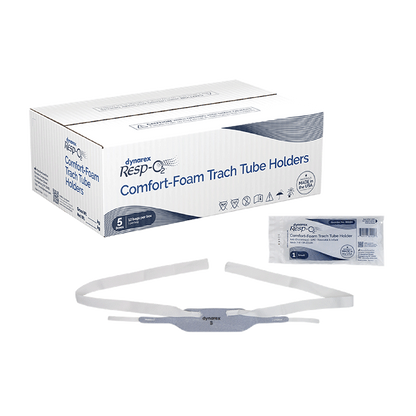 Dynarex Comfort-Foam Trach Tube Holder - Anti Disconnect, 1 Piece (60 Count)