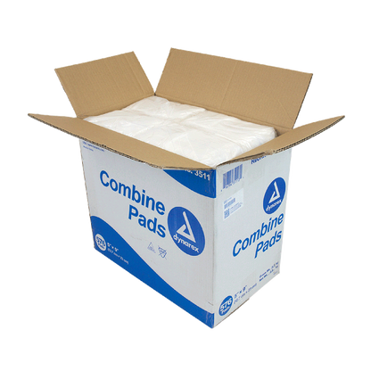Dynarex Combine Pads - Non-Sterile, 5" x 9", Bulk (576 Count)