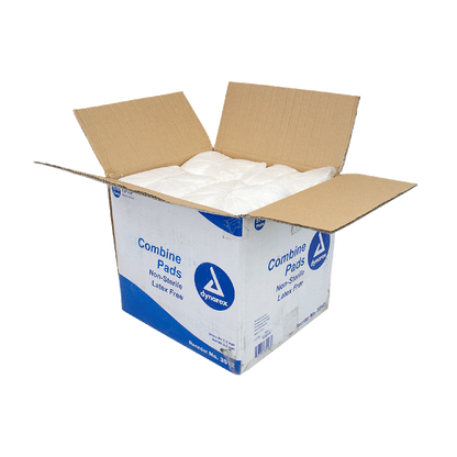 Dynarex Combine Pads - Non-Sterile, 8" x 7.5", Bulk (576 Count)