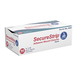 Dynarex SecureStrip Adhesive Wound Closures - Sterile, 50ea/bx, 4bxs/cs (200 Count)