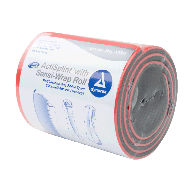 Dynarex ActiSplint with Sensi-Wrap Roll, 2" x 5 yd - 50ea/cs (50 Count)