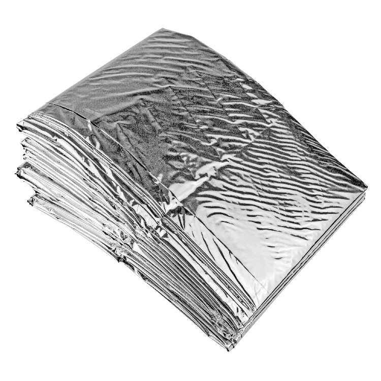 Dynarex Emergency Survival Rescue Blanket, 84" x 52" (120 Count)